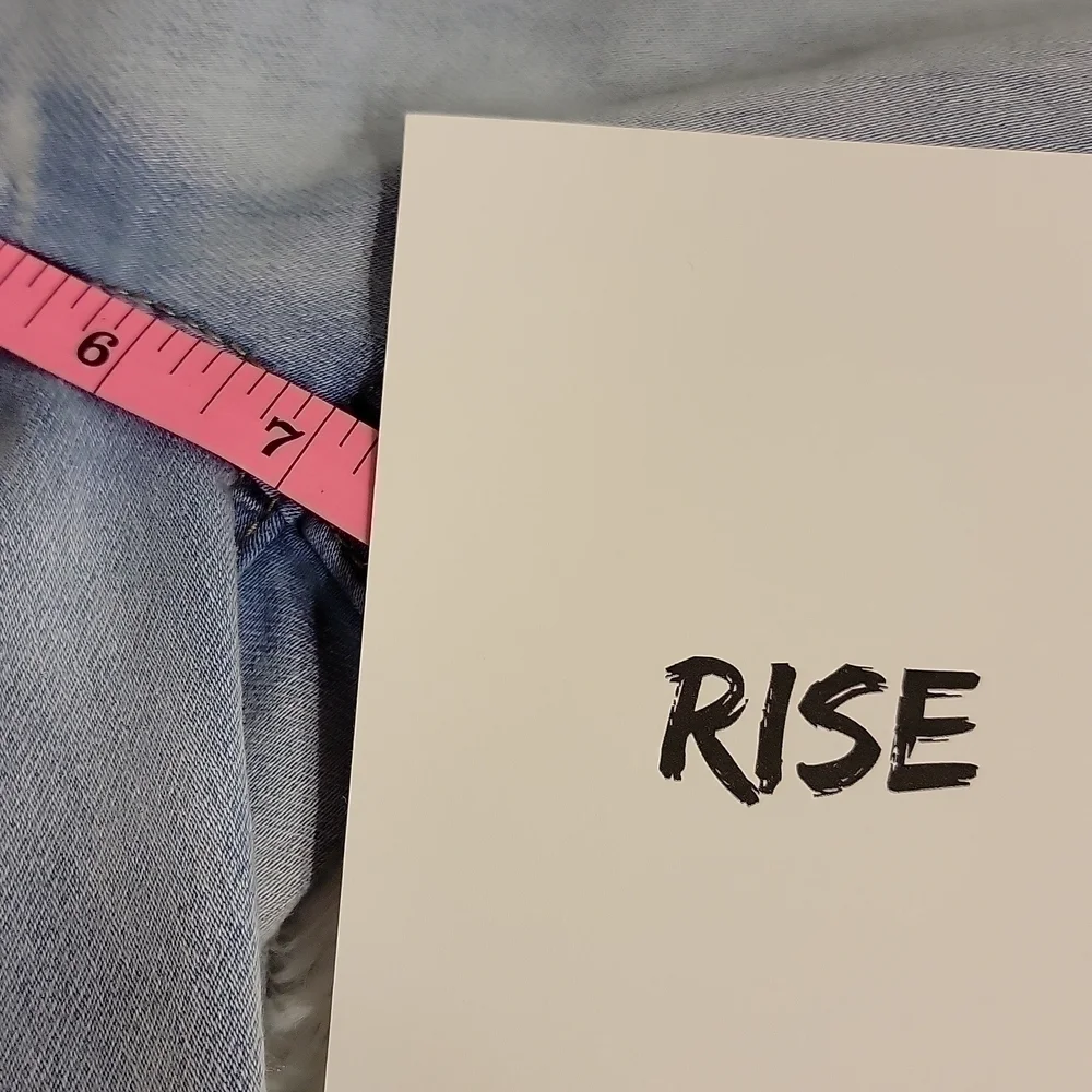 𝅺RUE 21 low rise jegging freedom flex denim jeans size 3/4 regular - Picture 9 of 11